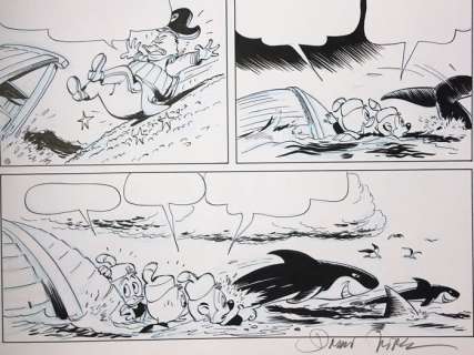 Daan Jippes - Originele pagina - (p.2) - Donald Duck - Page d’art originale | Catawiki