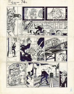 Bruno Gazzotti | Soda - planche originale 6 du tome 4 - Dieu est mort ce soir | 2DGalleries