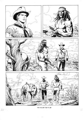 Roberto Zaghi | Tex Willer tome 62 planche 82 | 2DGalleries
