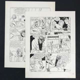 Dylan Dog alman. n. 5 - 2x tavole originali - Page volante - (1995) | Catawiki