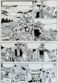 Studios Vandersteen/Bessy. Planche originale n°4 de l’abum… | Dagoty