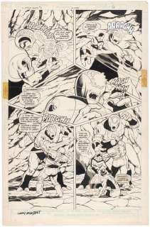 LEGION OF SUPER-HEROES ANNUAL #2 ORIGINAL ART PAGE BY CURT SWAN. | Hake’s