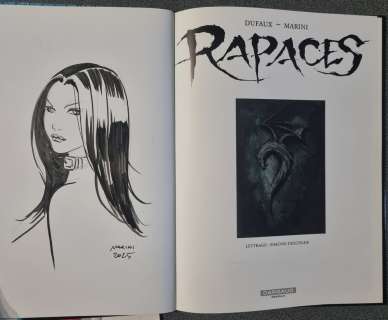 Marini , Enrico - Illustration originale dans "Rapaces T.3" - EO | Galerie des bulles