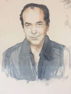 GiPi - illustrazione originale acquerello firmato - Page volante | Catawiki