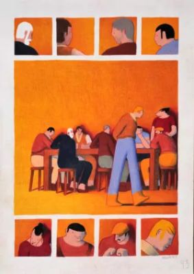 Pierre Dawance | Pour qui sonne le glas | La Galerie de la Bande Dessinée