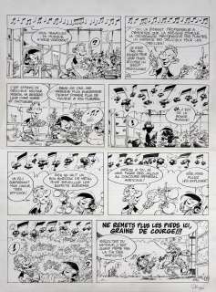 Leturgie Gastoon Gag... | LETURGIE Gastoon Gag 59 en une planche édité dans l’album... | Vermot et Associés