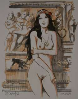 L’Herbe Folle  - Etudes - Theda Khajuraho | Catawiki