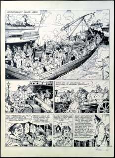 Crisse - Planche originale (p.12) - Les Ombres du Passé (1993) | Catawiki