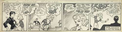 Capp, Al (Alfred Gerald Caplin 1909 - 1979) | Lil Abner, "4 - A woman scorned" | Millon