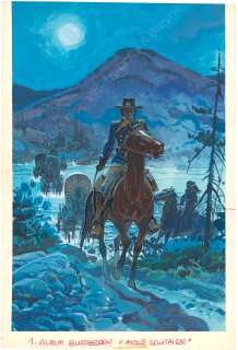 Jean GIRAUD (1938-2012) - Lot 1 : Blueberry - L‘aigle solitaire (Der einsame Adler)