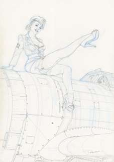 Romain HUGAULT (né en 1979) - Lot 75 : Pin-Up Wings 2