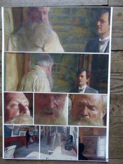 Le Hénanff, Fabrice - Planche originale en couleur - Monet, un arc-en-ciel sur Giverny + Album avec dédicace (2019) | Catawiki