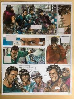 Margot  - Frezzato - Tavola originale - Page volante - (1993) | Catawiki