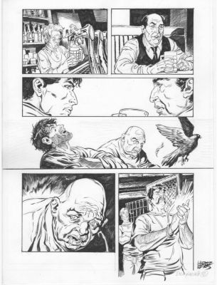 Paolo Martinello | DYLAN DOG n.478 – HARLECH ASYLUM, pag.16 | Avalon Comic Art
