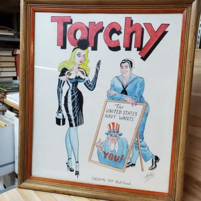 Bill Ward Original TORCHY #1 signed & framed artwork QUALITY COMICS Nov 1949 KEY | eBay US