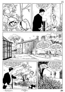 Dylan Dog Maxi #12 - Montanari & Grassani - 1x original page - Page volante - (2009) | Catawiki