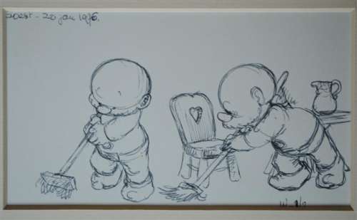 Jean Dulieu: Paulus maakt schoon | Zwiggelaar Auctions