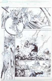 Planche Originale Olivier COIPEL  Thor La Guerre de L’indigne Page 3  - Unwortthy Thor Issu 1  - Original Board - (2017) | Catawiki