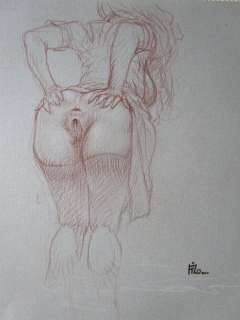 Cachez ce fessier - Dessin original | Catawiki