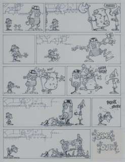 MIDAM et ADAM Game Over Cold case affaires glacées Encre de Chine et crayon