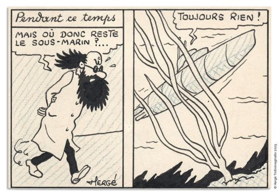 Hergé HERGÉ LES... - Lot 167 - Hergé HERGÉ LES AVENTURES DE JO, ZETTE ET JOCKO L‘Éruption...