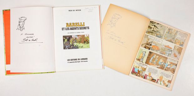 Bob de Moor - Ensemble... | Bob de Moor - Ensemble de 2 dédicaces : Barelli et... | Tessier Sarrou