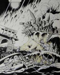 Paul Kirchner - En Attendant L’Apocalypse – (New York Times illustration et 4 de Couv )