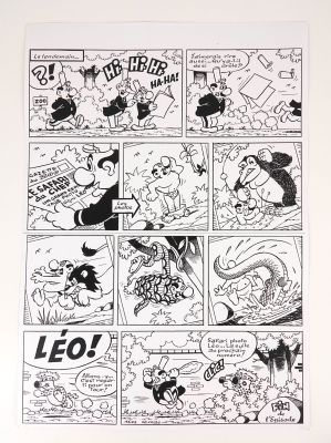 Mas Roger Leo Planche... | MAS Roger Leo Planche 2 d’un récit publié dans Pif Encre... | Vermot et Associés