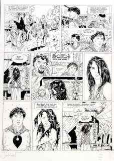 Jarbinet | Mémoire de Cendres, planche n°16 Ã  l’encre de C… | Banque Dessinée