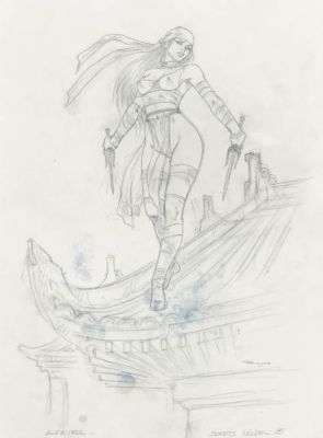 Luis Royo | ELEKTRA SCKETS - MODEL 15 | Laberinto Gris