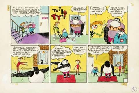 Henryk Jerzy Chmielewski  (b. 1923 ) "Tytus, Romek i | Desa Unicum