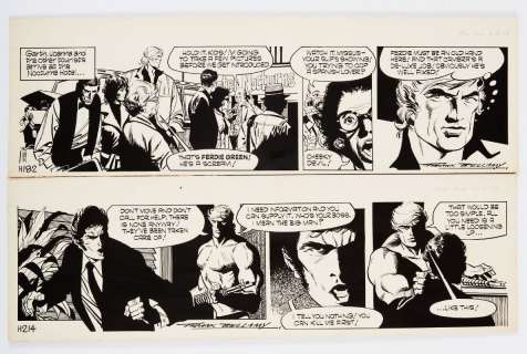 Garth: Freak Out to Fear (1974) two original artworks drawn and… | Comic Book Auctions ltd