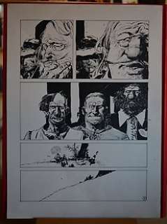  - Alvar Mayor - Enrique Breccia - original page 4 - Page volante 