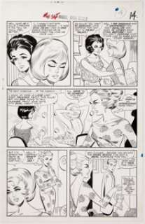 Stan Goldberg And Bill Everett (Attributed) | Modeling with Millie #41 Story Page 10 Original Art (Marvel Comics, 1965). | Heritage