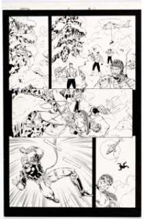 Dan Norton and Chuck Gibson - Grifter One Shot #1 Story Page 17 Original Art (Image, 1995).