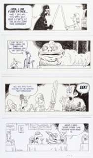 Scott Nickel Eek! Comic Strip Original Art Group of 4 (c. 2015).... (Total: 4 Original Art)