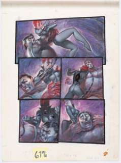 Joe Chiodo | Daredevil / Black Widow: Abattoir Story Page 51 Original Art (Marvel, 1993). | Heritage