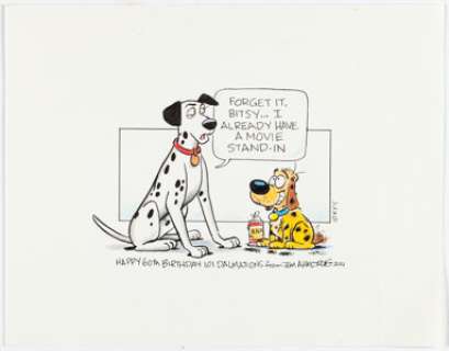 Tom Armstrong Marvin/One Hundred and One Dalmatians Specialty Illustration Original Art (202...
