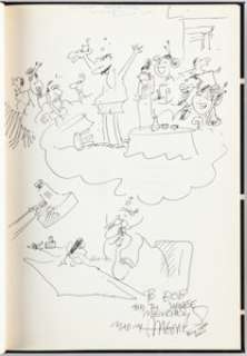 Bob Clarke Sketchbook - Art by Jack Davis, Sergio Aragonés, Arnold Roth, and Others (c. 2000-01).... | Heritage