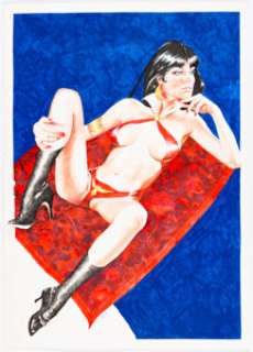 José "Pepe" Gonzalez - Vampirella Illustration Original Art (2005).... | Heritage