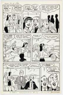 Dan Decarlo And Rudy Lapick | Archie Giant Series Magazine #5 Story Page Original Art (Archie, 1958).... | Heritage