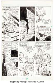 Buscema, John | John Buscema and Danny Bulanadi Savage Sword of Conan #78 Story Page 8 Original Art (Marvel, 1982).... | Heritage