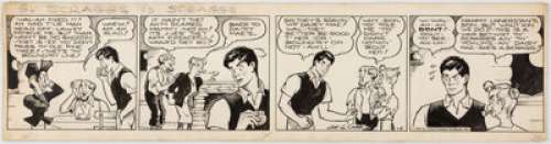 Capp, Al | Al Capp Li’l Abner Daily Comic Strip Original Art dated 1-5-35 (United Feature Syndicate, 1935). ... | Heritage