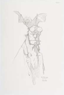 Mignola, Mike | Mike Mignola Hellboy Sketch Original Art (2018).... | Heritage