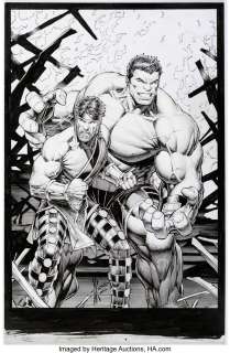 Keown, Dale | Dale Keown Great Lakes Avengers #1 Variant Cover Original Art (Marvel, 2016).... | Heritage