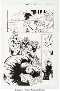 Justiniano (Josue Rivera) - Justiniano (Josue Rivera) and Al Milgrom The Incredible Hulk #434 Story Page 17 Original Art (Marvel, ...