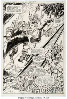 Grell, Mike | Mike Grell and Vince Colletta Warlord #30 Story Page 5 Original Art (DC, 1980).... | Heritage