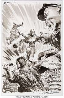 Marvel Artist - Mitchell Breitweiser Black Panther #6 Variant Cover Original Art (Marvel, 2009)....