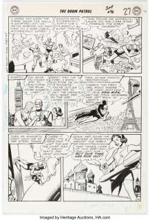 Premiani, Bruno - Bruno Premiani The Doom Patrol #96 Story Page 22 Original Art (DC, 1965)....