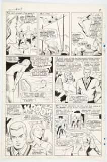 Roth, Werner | Werner Roth and Dick Ayers The X-Men #27 Story Page 7 Original Art (Marvel, 1966).... | Heritage